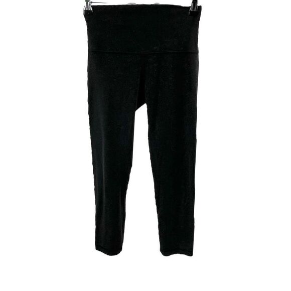 Lululemon Align Black Spotted Leggings Size 4 - Picture 1 of 7